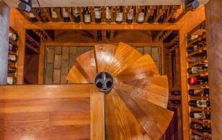 Hardwood Flooring Staircase Case Refinish to Wine Cellar Hardwood Flooring Staircase Case Refinish to Wine Cellar